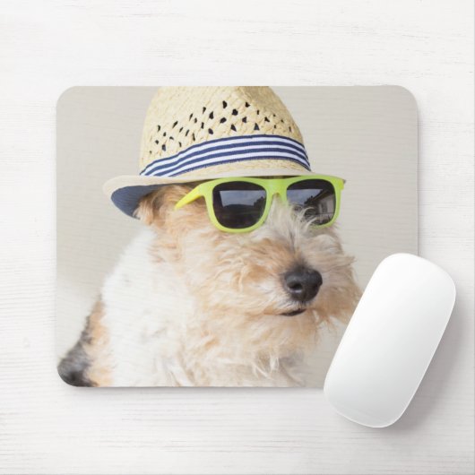 Fox Terrier Muismat (Met muis)