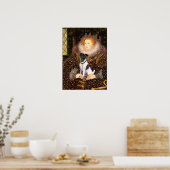 Fox Terrier - Queen Elizabeth Poster (Keuken)