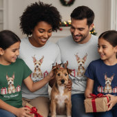 Fox Terrier Reindeer T-shirt