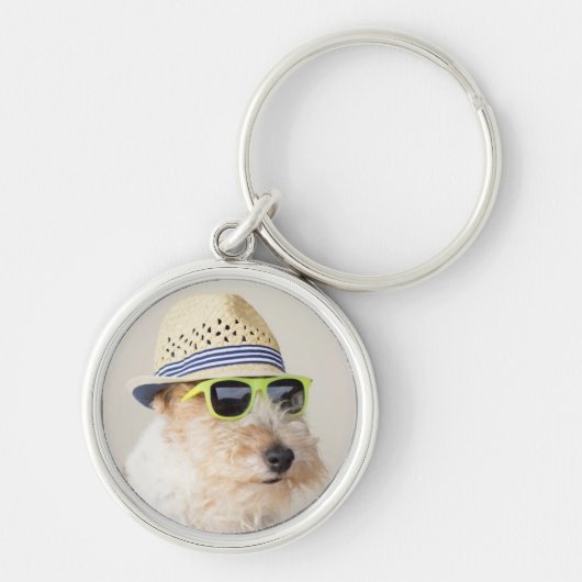 Fox Terrier Sleutelhanger (Voorkant)