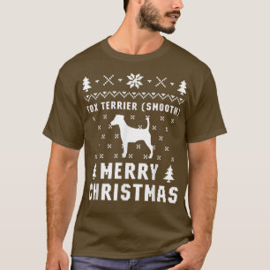 FOX TERRIER (SMOOOTH) Ugly kerstSweater T-shirt