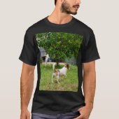 Fox Terrier springt in een boom, T-shirt (Voorkant)