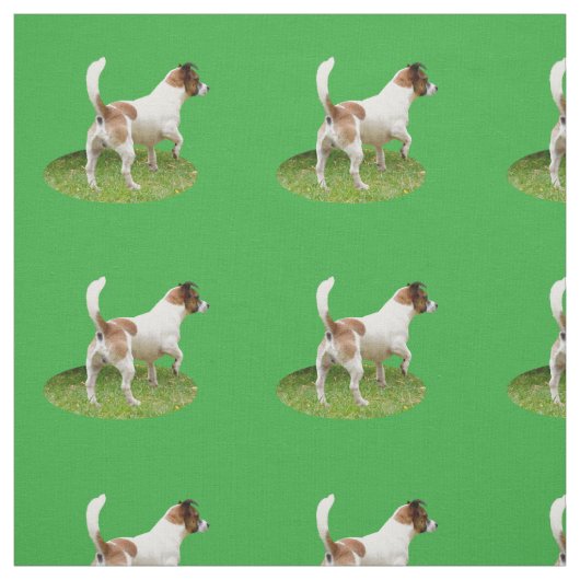 Fox Terrier The Stance, Fabric Stof (Swatch)