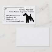 Fox Terrier Visitekaartje (Voorkant / Achterkant)