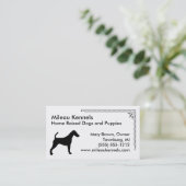 Fox Terrier Visitekaartje (Staand voorkant)