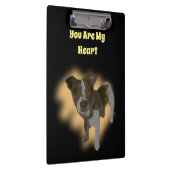 Fox Terrier Waterverf, klembord (Rechts)