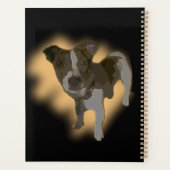 Fox Terrier Waterverf, Planner (Achterkant)