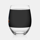 Fox Terrier Xmas Lighting Santa Fox Terrier Dog Ch Wijnglas Zonder Voet (Links)