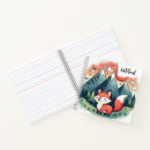 Fox & the Sunset Peaks – Een woestijn sprookje voo Notitieboek (Binnen)