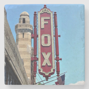 Fox Theater, Atlanta, Georgia, Onderzetter, Landma Stenen Onderzetter