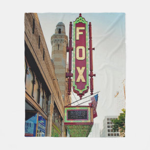 Fox Theater, Atlanta, Kerstmis, Fleece Deken