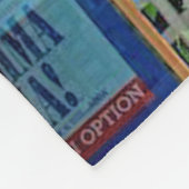 Fox Theater, Atlanta, Kerstmis, Fleece Deken (Hoek)