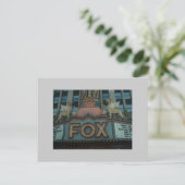 Fox Theater, Detroit, Michigan Briefkaart (Staand voorkant)