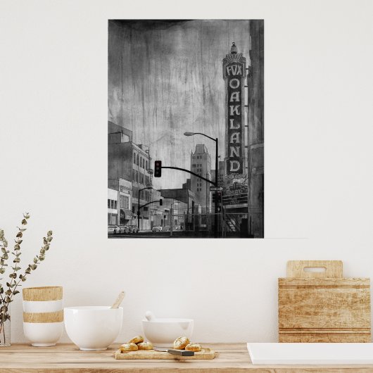 Fox Theater Oakland Poster (Keuken)