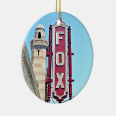 Fox Theater Ornament, Fox Theater, Atlanta, Atlant Keramisch Ornament (Rechts)