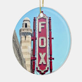 Fox Theater Ornament, Fox Theater, Atlanta, Atlant Keramisch Ornament (Links)