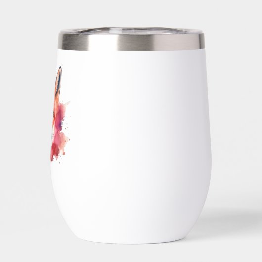 Fox Thermal Wine Tumbler (Achterkant)