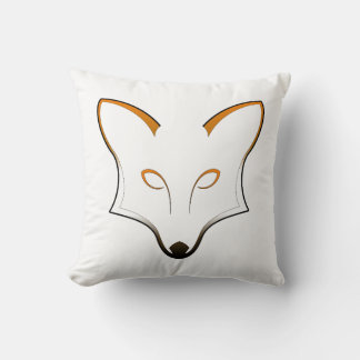 Fox Throw Pillow Kussen