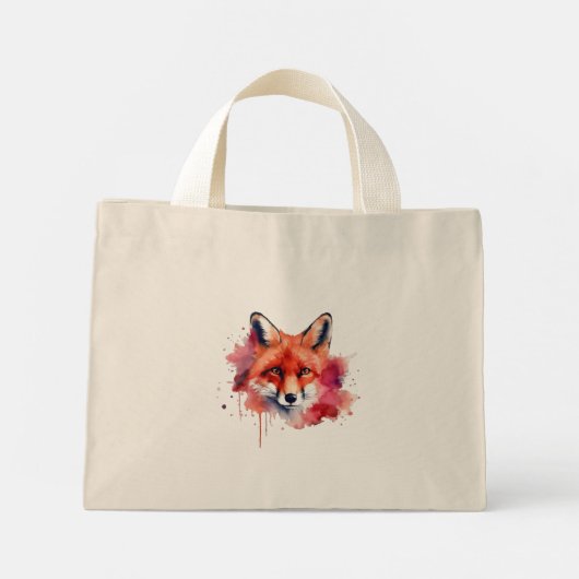 Fox Tote Bag (Achterkant)