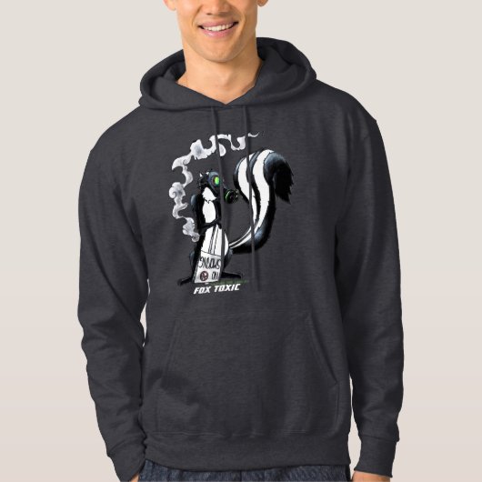 Fox Toxic - Cyberpunk Skunk Hoodie (Voorkant)