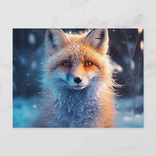 Fox Tricks in the Wild Lands Briefkaart (Voorkant)