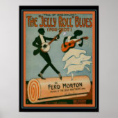 Fox Trot Music Hoesje "Jelly Roll Blues" Poster (Voorkant)