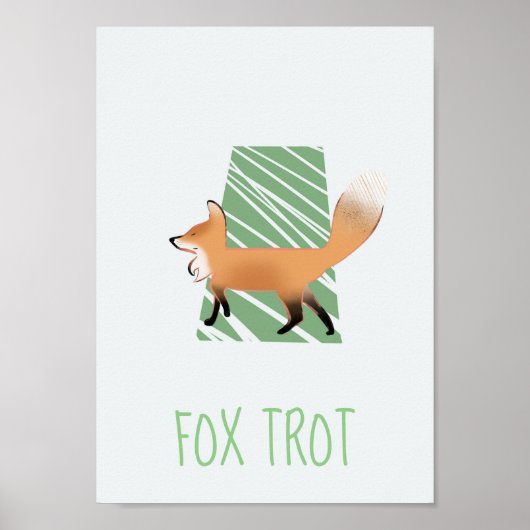 Fox Trot. Poster (Voorkant)