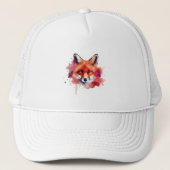 Fox Trucker Hat Trucker Pet (Voorkant)