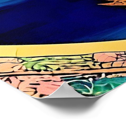 Fox ukiyo-e poster (Hoek)