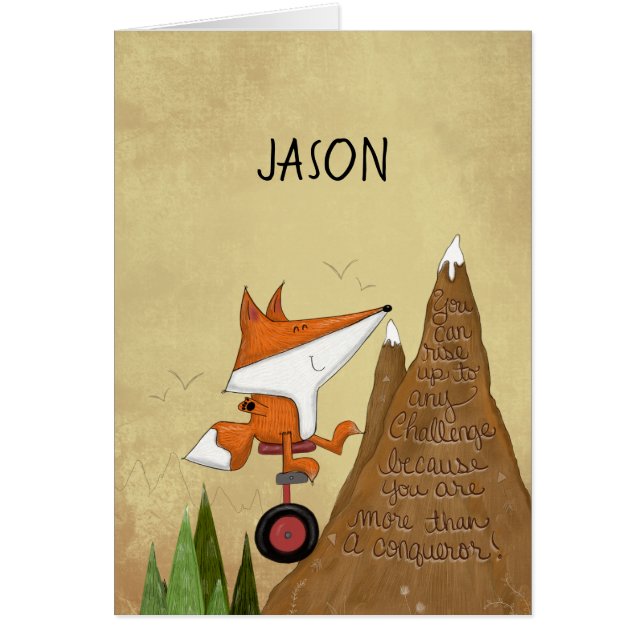 Fox Unicyclist - Meer dan een veroveraar (Voorkant)