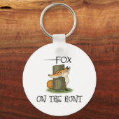 Fox van de Hunt Sleutelhanger (Achterkant)