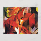 Fox van Franz Marc Briefkaart (Voorkant)