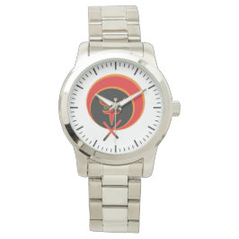 Fox van het leven - Rood. Horloge