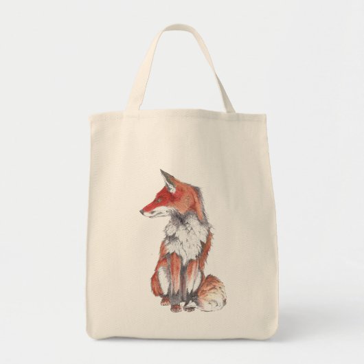 Fox van Inkspot Pillow Tote Bag (Voorkant)