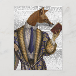 Fox van lezer briefkaart