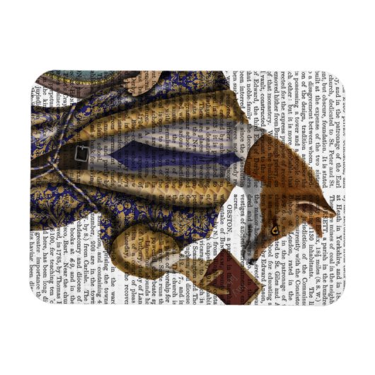 Fox van lezer magneet (Horizontaal)