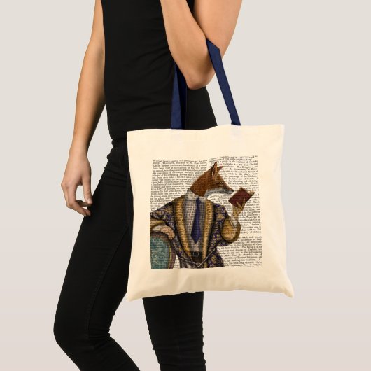 Fox van lezer tote bag (Voorkant (product))