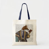 Fox van lezer tote bag (Voorkant)