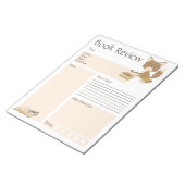 Fox van Review lezen Notitieblok (Schuin)