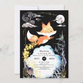 Fox Verjaardag Bossen Whimsy Kaart