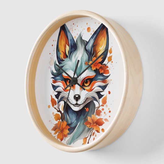 Fox Vibes: tijdloze herfstkunst (Hoek)
