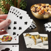 Fox vintage geïllustreerd pokerkaarten (Insitu)