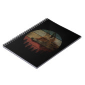 FOX VINTAGE PAINTING STYLE NOTITIEBOEK (Linkerzijde)