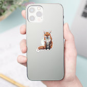 Fox Vinyl Sticker (Telefoon)