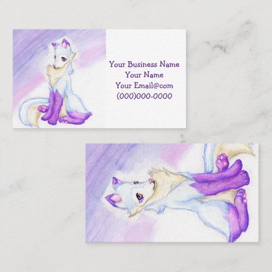 Fox Visitekaartje (Voorkant / Achterkant)