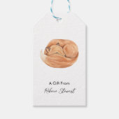 Fox voor elke gelegenheid - een persoonlijk cadeau cadeaulabel (Voorkant)