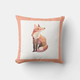 Fox, vos. Pixel Art, pixelart Kussen