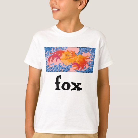 Fox, vos t-shirt (Voorkant)