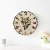  Fox Wall Clock Grote Klok (Huis)