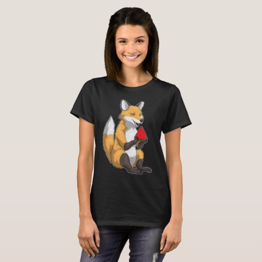 Fox Watermeloen Fruit T-shirt (Voorkant volledig)